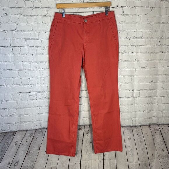 Bonobos Mens Khaki Straight Fit Light Red Chino  Pants W32 L30 - Picture 1 of 10